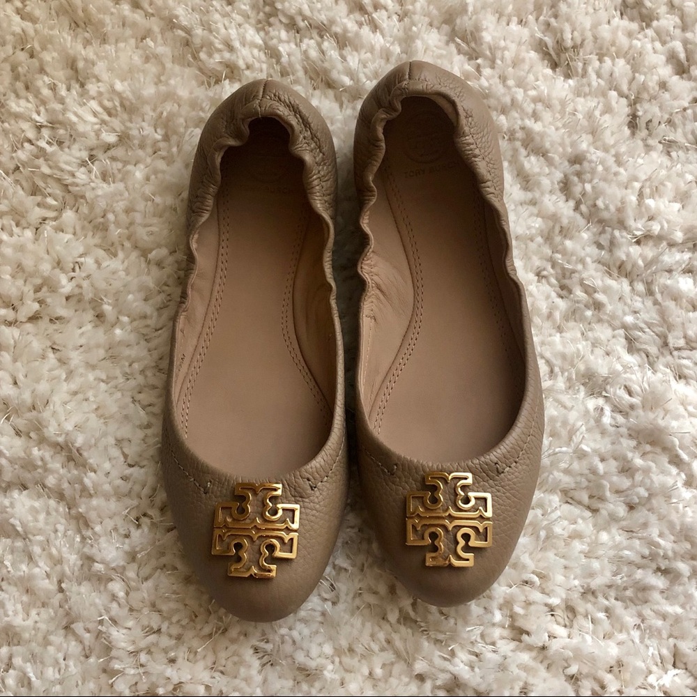 Tory Burch Flats - Taupe Size 7.5